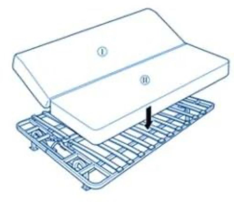Раскладной диван-кровать IKEA Эскарби