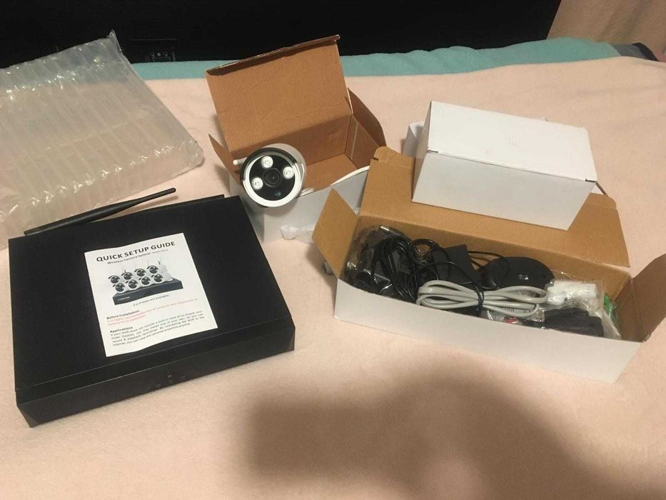 DVR wireless  4 camere JORTAN