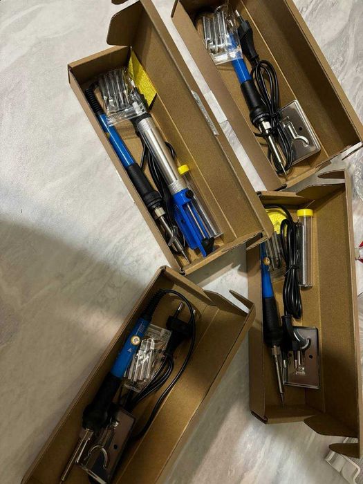 Электрический паяльник, с регулировкой мощности, 4 набора за 300 000