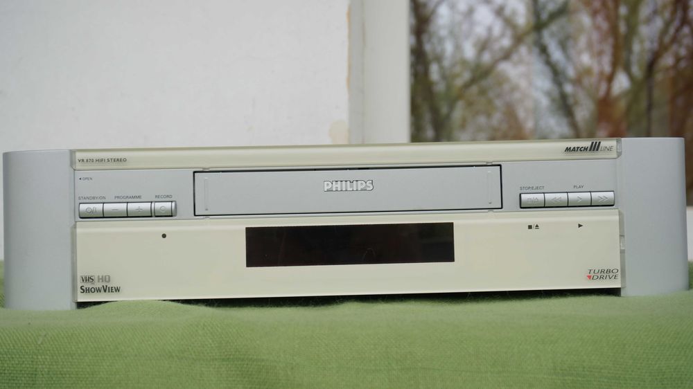Video recorder VHS PHILIPS VR870 stereo Hi-Fi