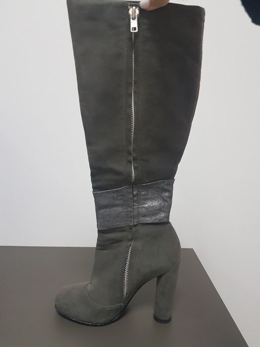 Vand cizme din piele intorsa