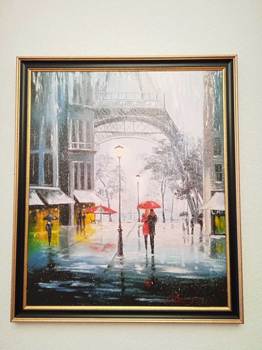 Картина постерная "Париж"