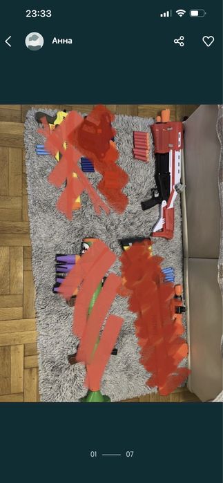 Пистолети Nerf i Fortnite