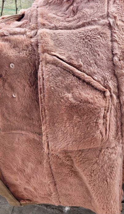 Cojoc alendelon piele si blana naturala nou