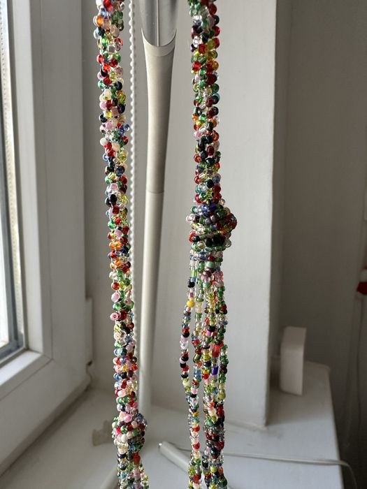 Бусы- украшение/ бисер/винтаж/ Чехословакия