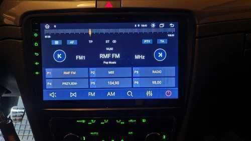 Navigatie Android 14 SKODA SUPERB 1/8 Gb Waze CarPlay + CAMERA