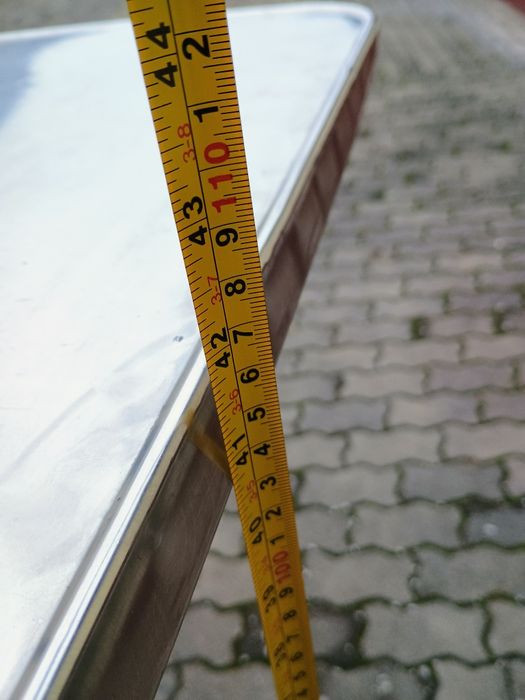 Masa inox de exterior- pentru comert /terasa