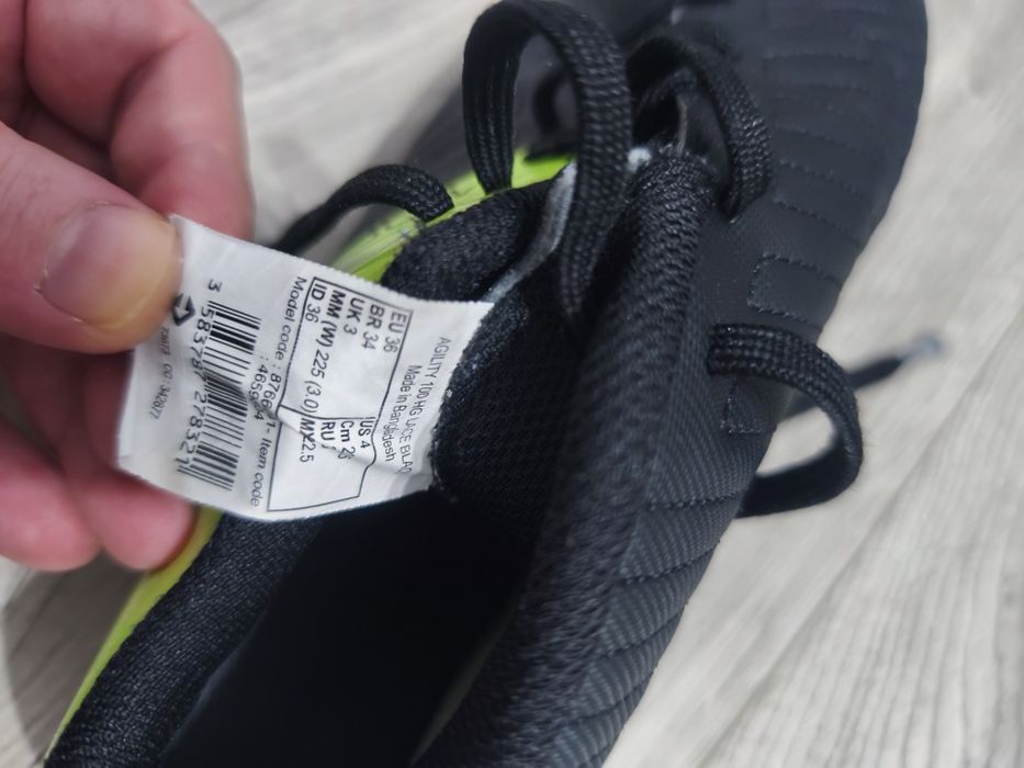Ghete fotbal Kipsta Agility 100 HG mărimea 36 (Decathlon)