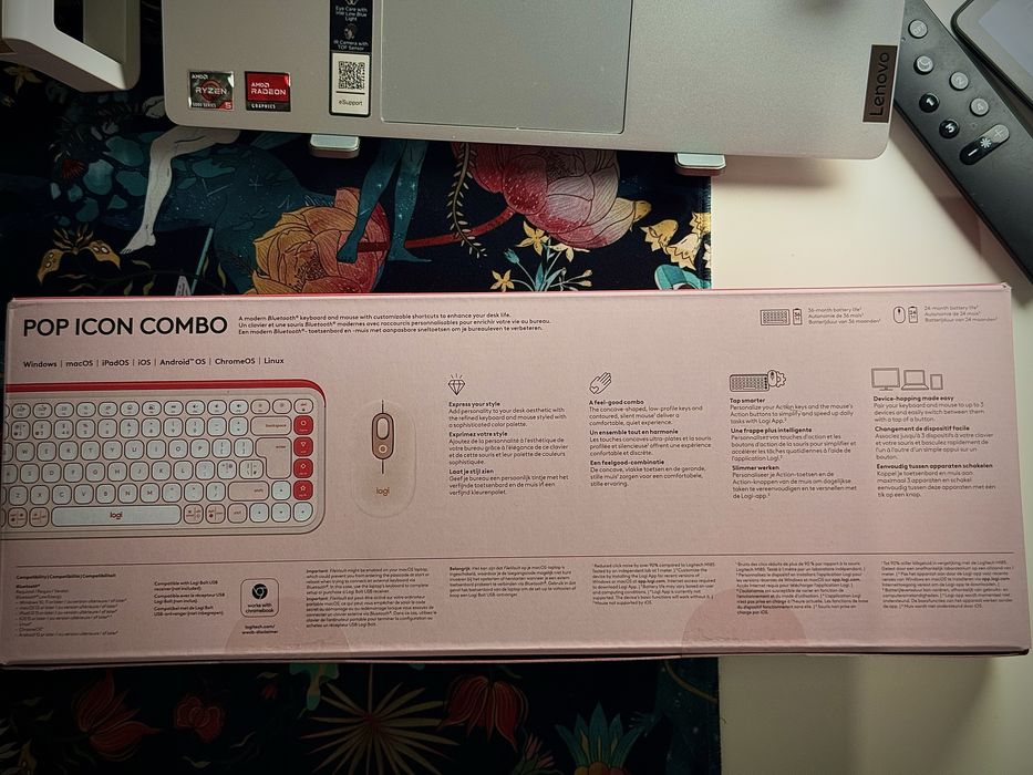 Kit Tastatură și Mouse Logitech Pop Icon Sigilat garantie