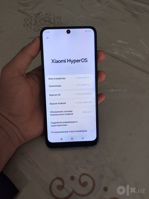 Redmi note 12 telefon sotiladi 128gb