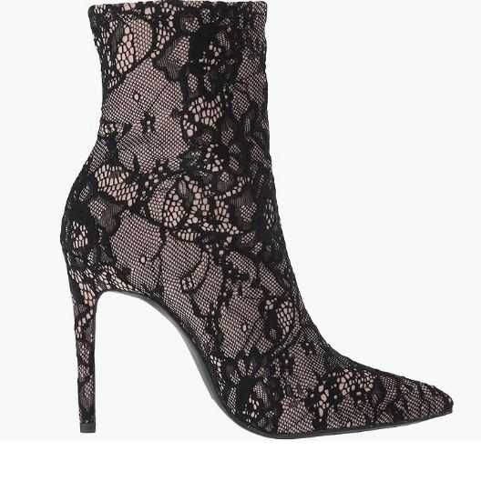 Botine pantofi textil dantela J. Simpson Zara Musette Massimo Dutti