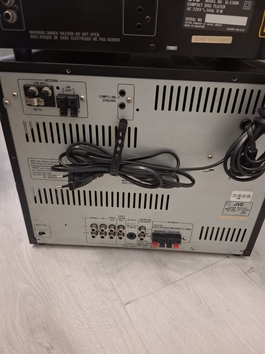 Sistem audio JVC model DR-E21LBK