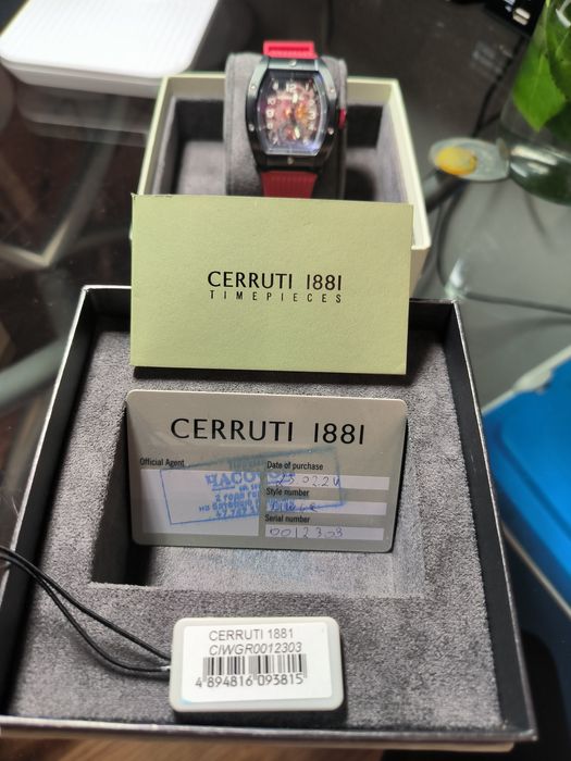 Часы CERRUTI 1881