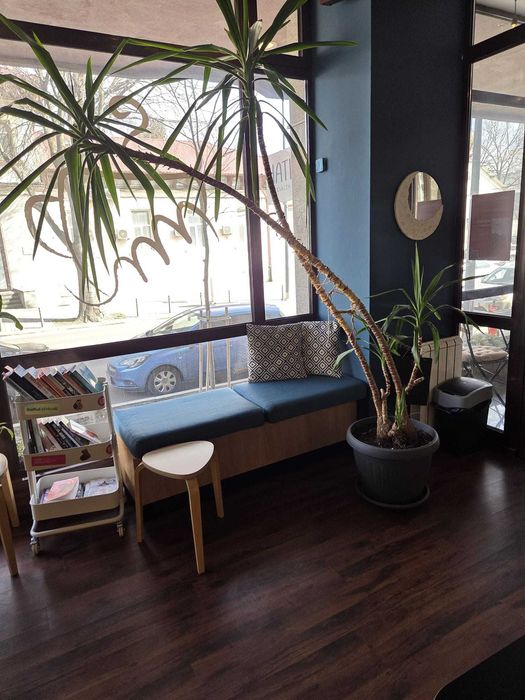 Mobilier cafenea / bistro de vânzare – scaune, mese, canapele (stare bună, folosite 2 sezoane)