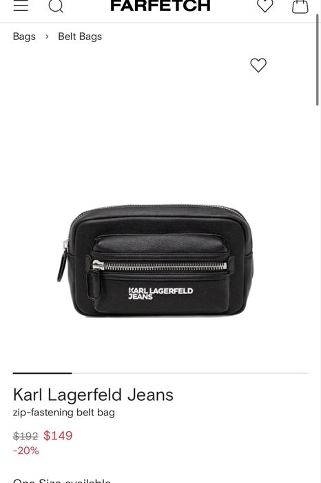 Чанта за кръст Karl Lagerfeld Jeans
