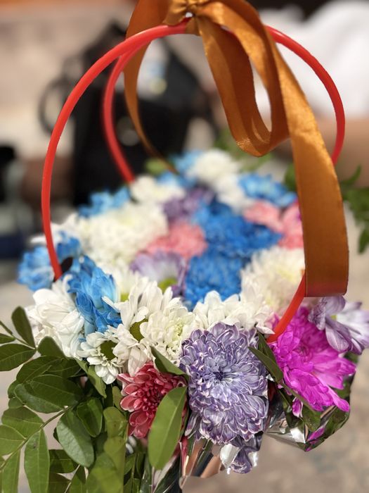 Цветы розы 25 розовые