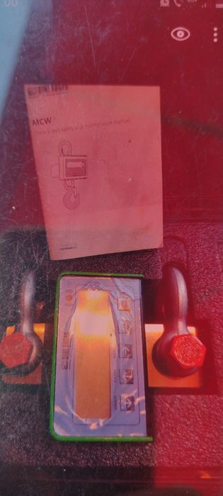 Vând cârlig  cântar macara Dini ARGEO MCWN 6000 kg diviziune  2 kg6000