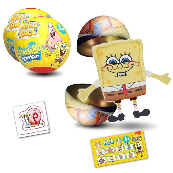 Miraball spongebob Спонджбоб плюшена фигурка