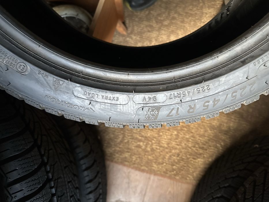 4бр.нови гуми Michelin Alpin 6 225/45/17 94V Extra Load