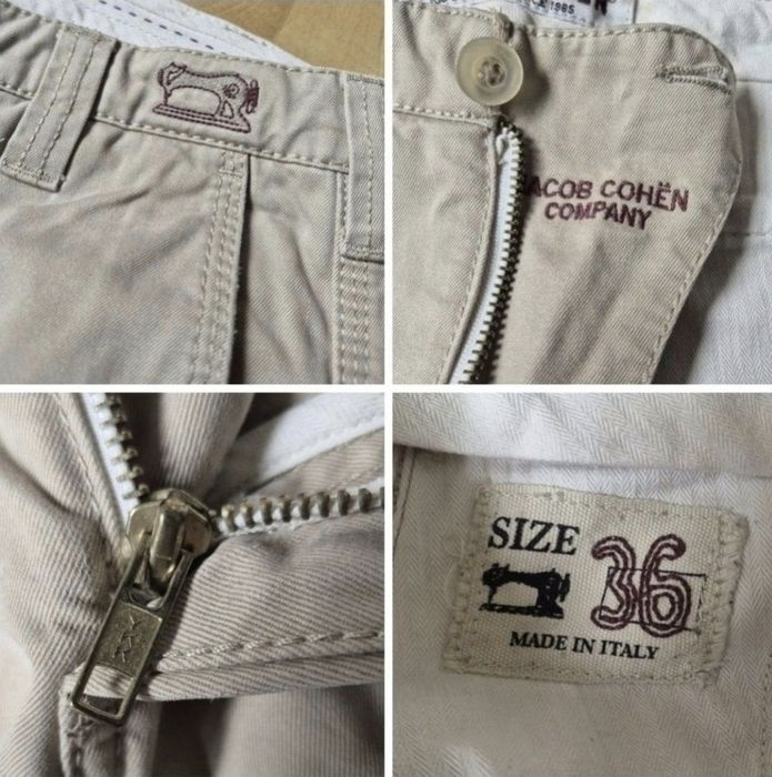 Blugi Handmade Jacob Cohen, Bărbați - Ediție Limitată - 36 (Fit W34)