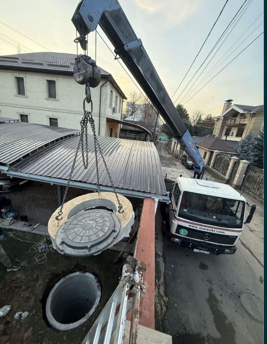 Септик под ключ копка туалет