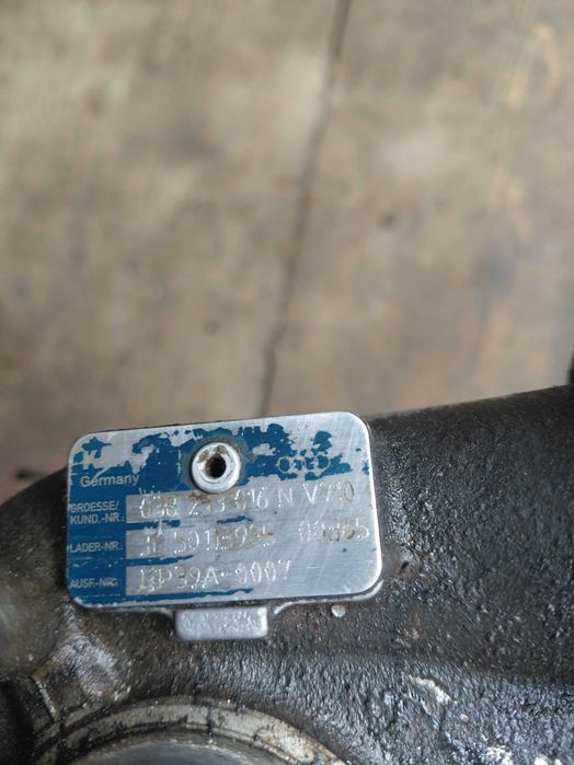 Turbina auto de vw golf 4