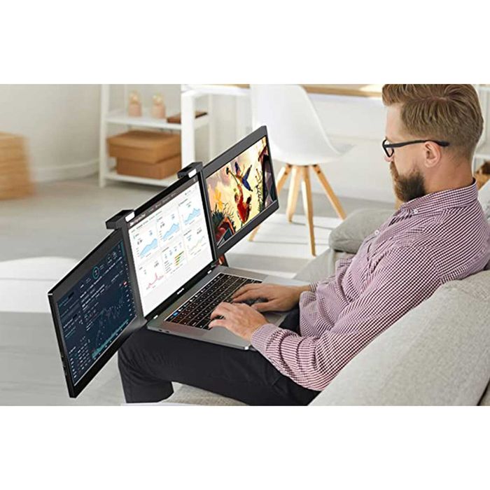 Складной тройной монитор для ноутбуков премиум сегмента