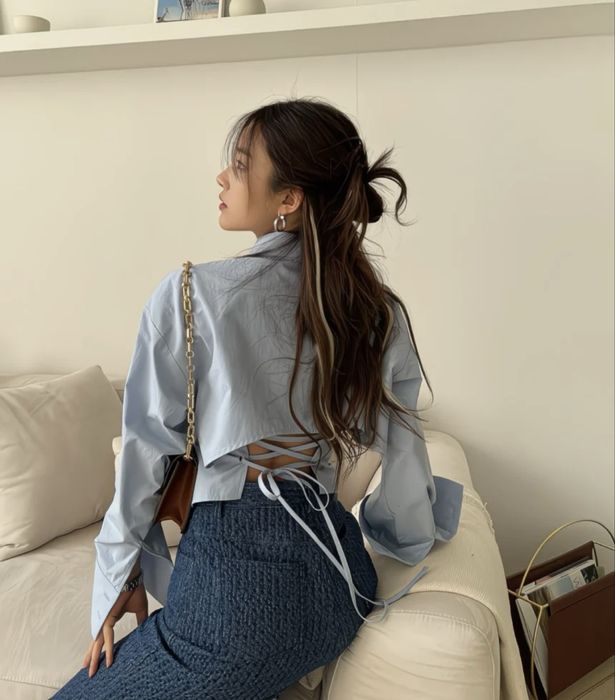 Рубашка с застежкой