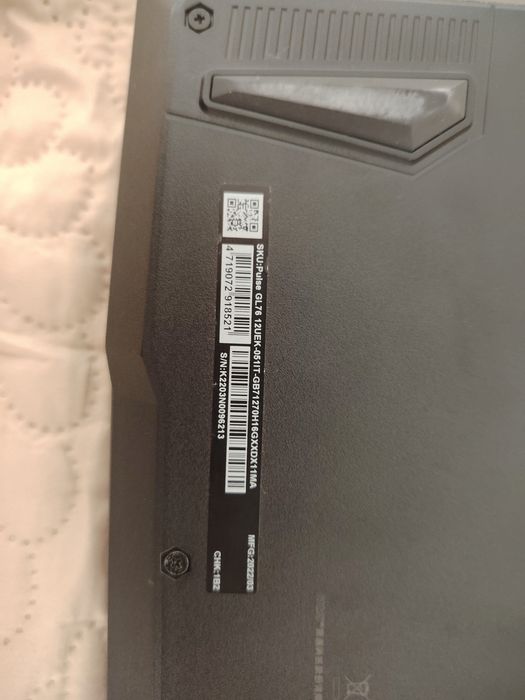 LAPTOP Msi gl76 pulse Gaming high end