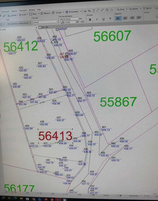Teren de vanzare in sat Badeni, in suprafata de 1334 mp