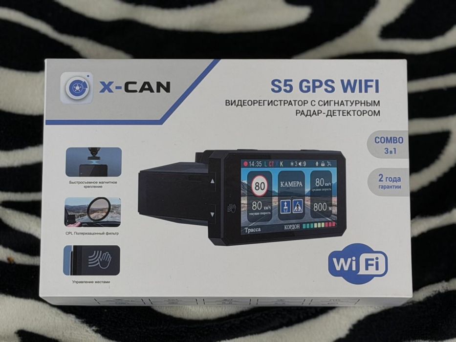 Видерегистратор X-CAN S5 GPS WIFI