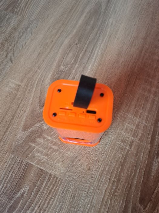 Orange Armour speaker