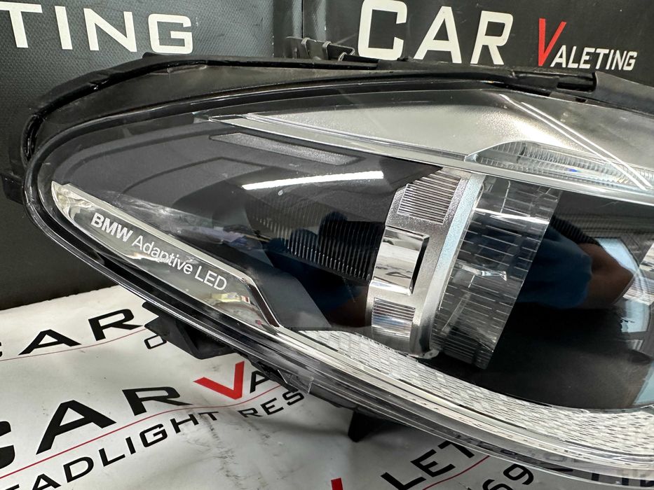 Фар фарове десен BMW 5 F10 F11 LCI Facelift far farove БМВ 5 Ф10 Ф11