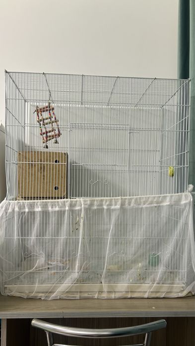 Продаю клетку для попугаев либо дом.питомцев