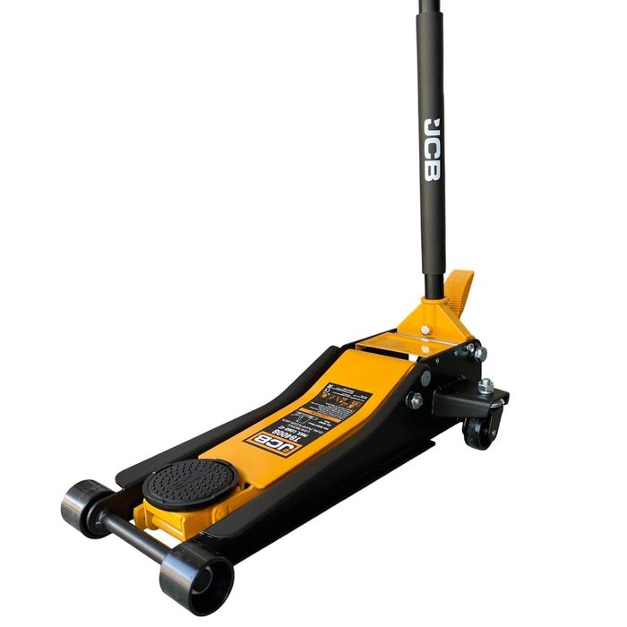 Професионален крик крокодил 4 тона с две помпи и педал 75 - 505 мм JCB