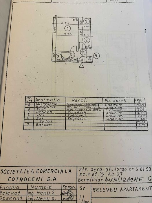 Proprietar Vand Garsoniera