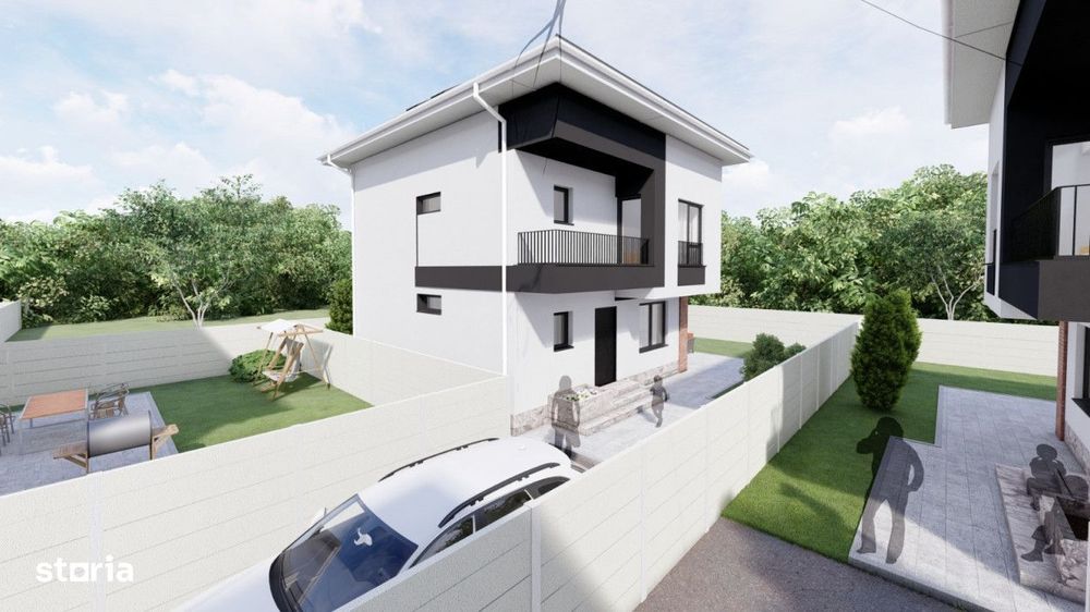 Vanzare Casa/Vila P+1+M Bragadiru-Celofibrei Ansamblu id nr 40
