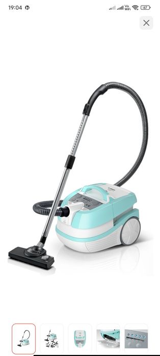 Пылесос Bosch BWD420HYG голубой