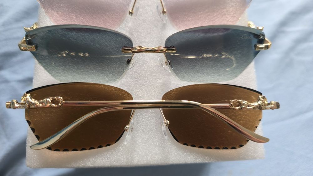 Ochelari de soare Cartier model 4, diamond cut. Pret per bucata