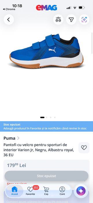Adidasi Puma copii 32
