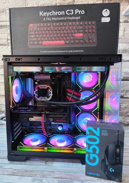 Calculator / PC Gaming – Ryzen 5 7500X3D + RX 9060 XT 16GB + Cadou