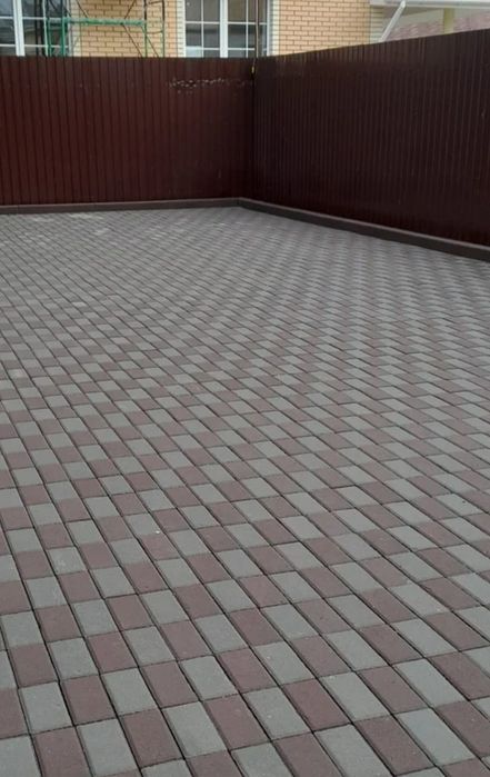 Укладка брусчатки и тротуарной плитки