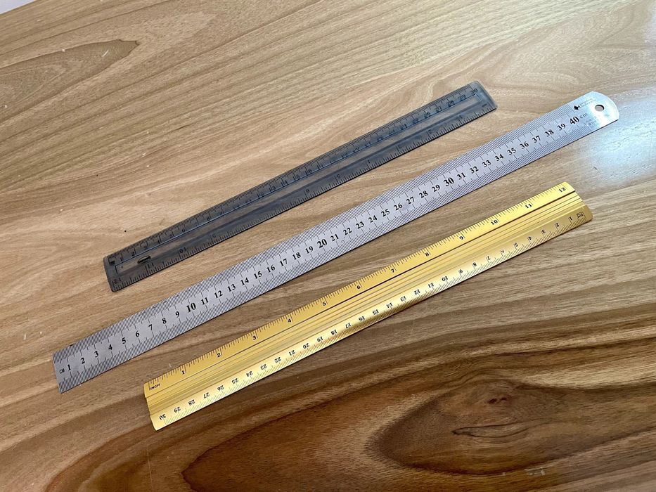 Набор линеек (3 шт.) / Hukmdorlar to'plami (3 dona).