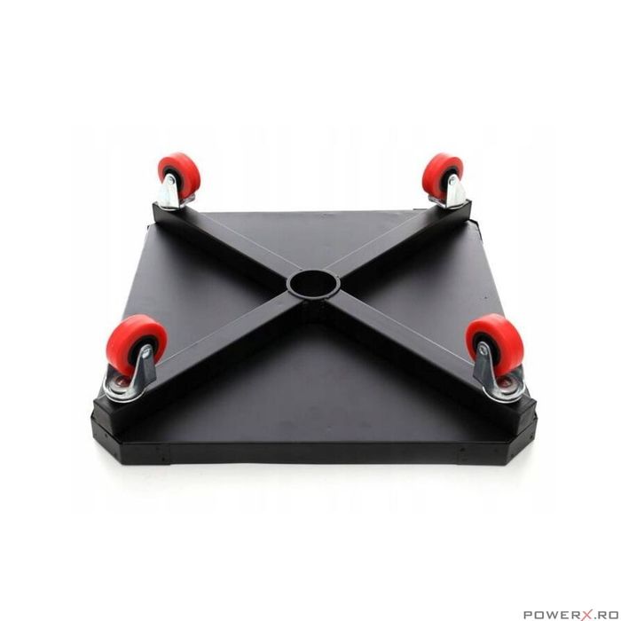 Taburet, scaun rotrativ cu spatiu pentru depozitare scule, 360°, 136