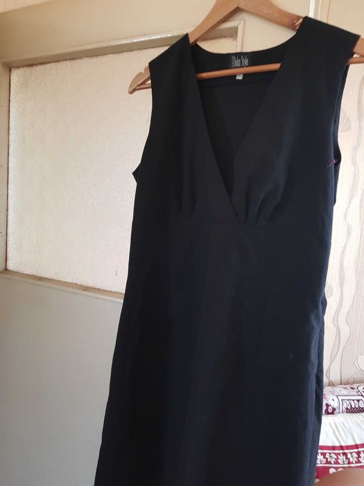 Дамска, черна рокля