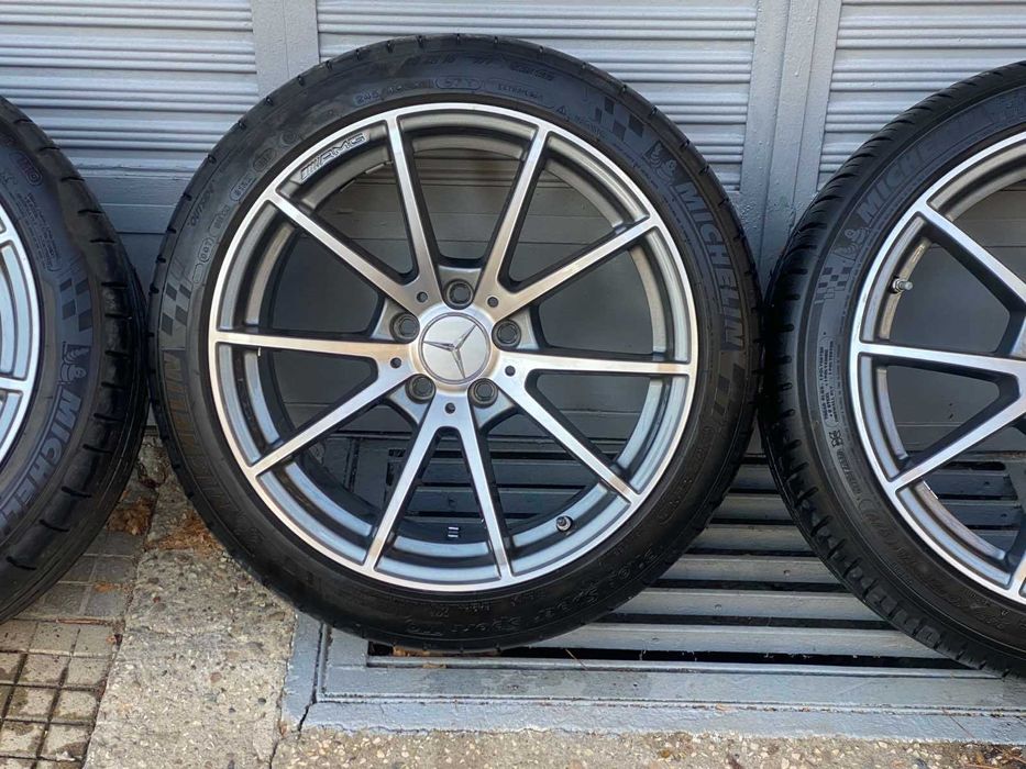 18-инчови AMG Performance джанти с летни гуми за Мерцедес