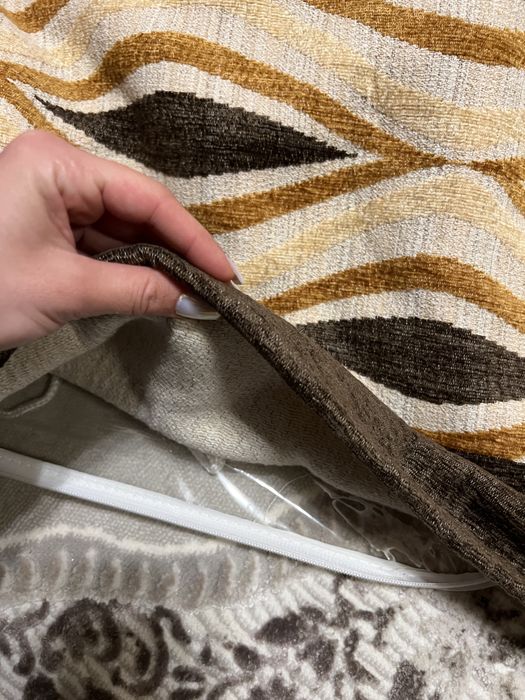 Cuvertura de pat crem maro 170x350 Premiim din Grecia