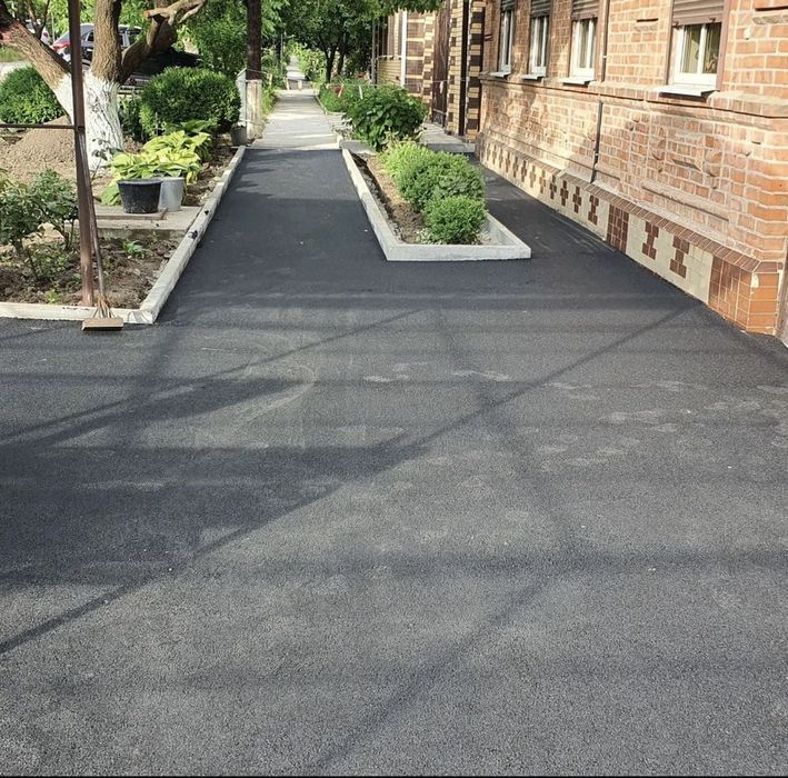 Асфальт асфалтирован укладки