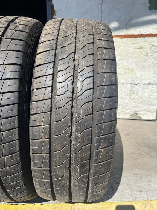 4 бр. гуми за бус 225/65/16C Semperit 2x9 mm 2x7 mm DOT 0218