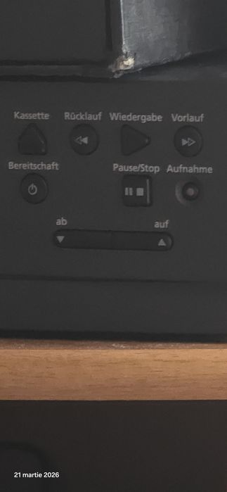 Vand vcr/vhs ca nou estetic si functional